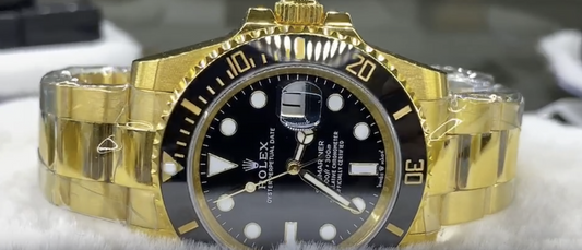 Rolex Gold black Submariner